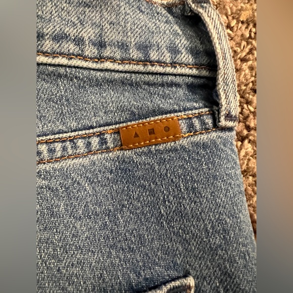 AYR The LaLa Distressed Straight Blue Jeans - Women’s 32 - Picture 6 of 6